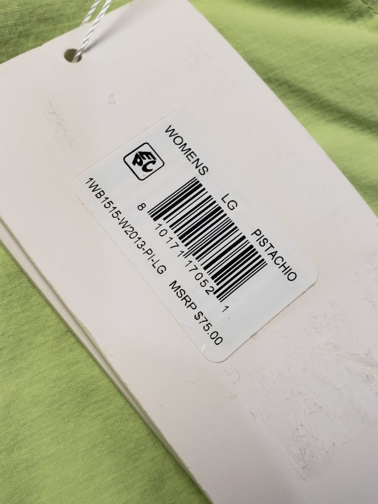 Halfday Women's Rosalie Trail Shorts In Pistachio Size L Nwt $75 — image 8 of 8